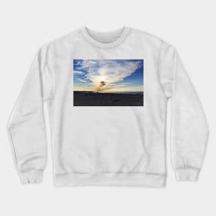 Sunset over the Baltic Sea Crewneck Sweatshirt